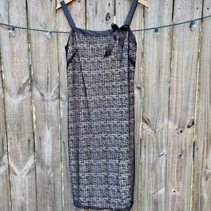 Perry Ellis Vintage Fine Lace Sheath Cocktail Dress